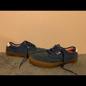 used blue vans sneakers